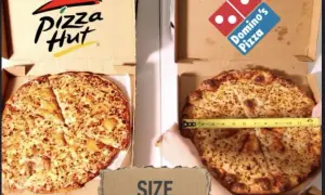 Ile cm ma duża pizza w Pizza Hut? Zaskakujące rozmiary pizzy!