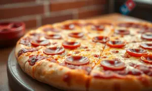Duża pizza Domino's ile cm? Sprawdź, czy wystarczy dla Ciebie!