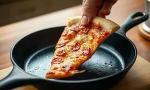 Jak odgrzać pizzę na patelni, by uniknąć wysuszenia i zachować smak