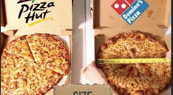 Ile cm ma duża pizza w Pizza Hut? Zaskakujące rozmiary pizzy!