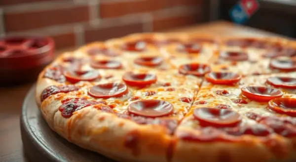 Duża pizza Domino's ile cm? Sprawdź, czy wystarczy dla Ciebie!
